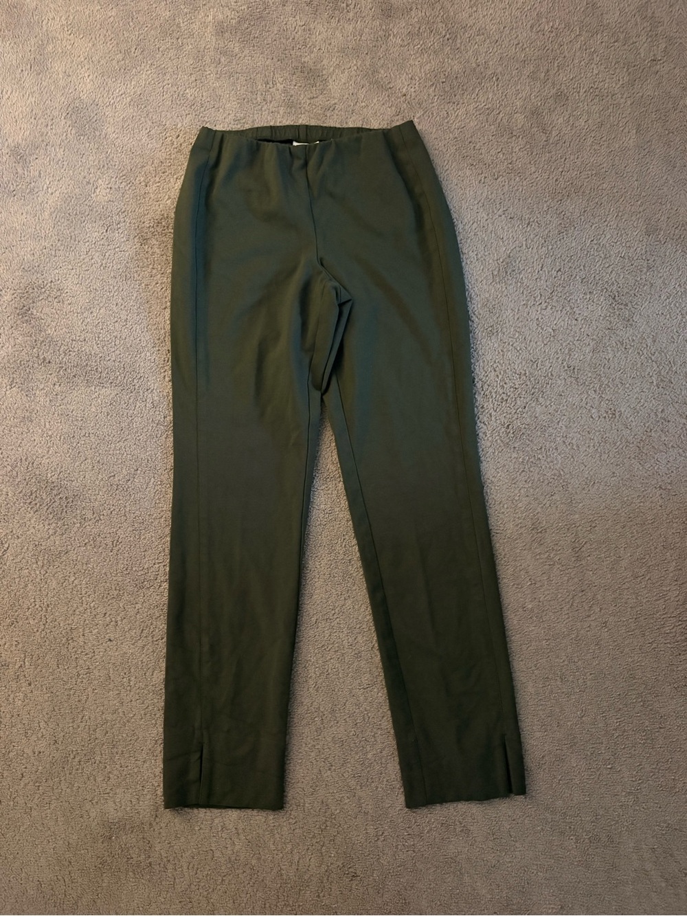 J. Jill Straight Leg Pants in Dark Green